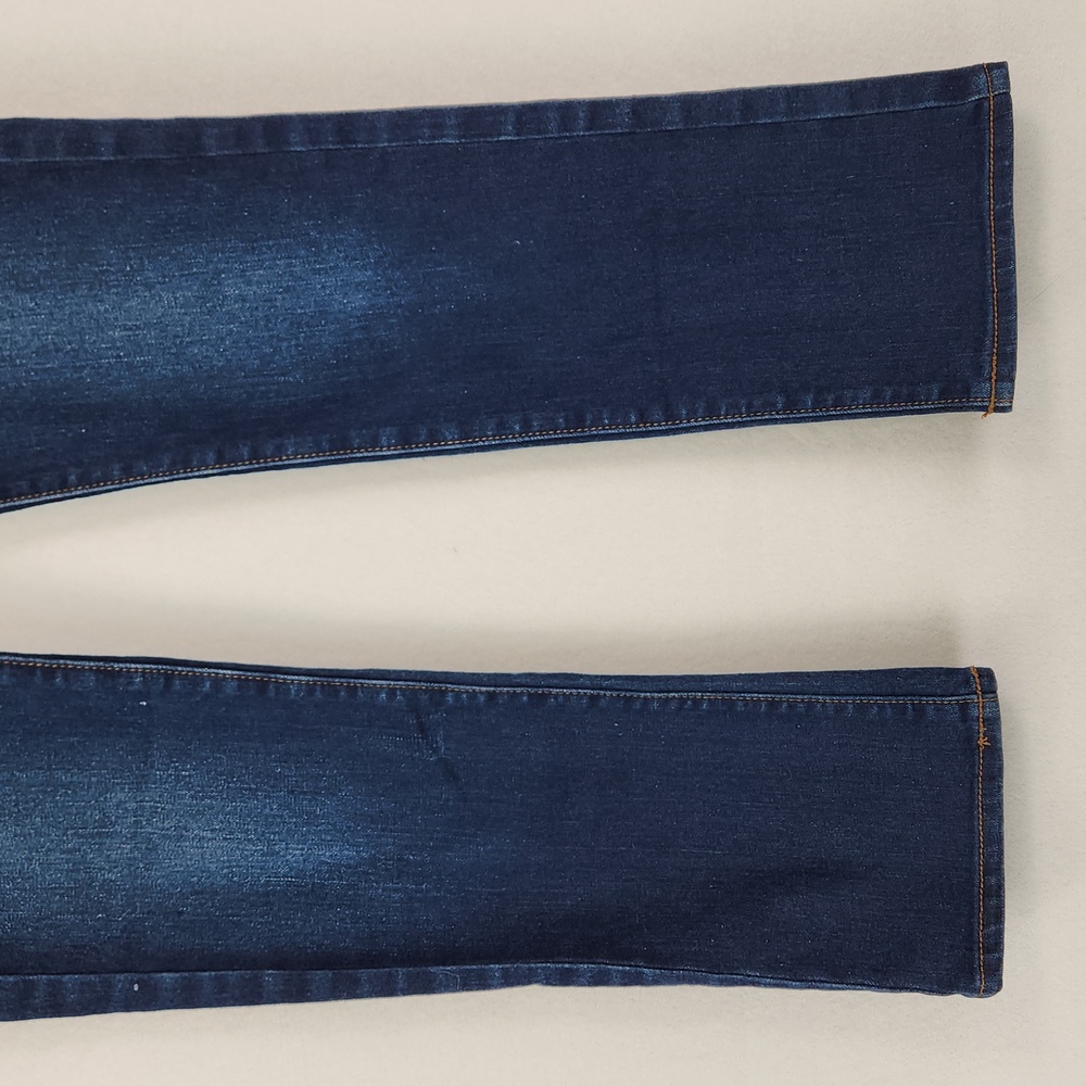 GAP Kids Boys Straight Fit Denim, Size 12 Reg/26" Waist, Dark Rinse - Picture 5 of 17